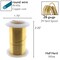 The Beadsmith Wire Elements Lacquered Tarnish-Resistant Copper Wire
